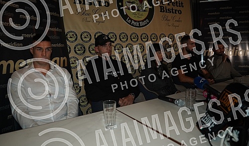 Press conference on the occasion of the first memorial of prof. Dr. Miroslav Popovic, which will be held on November 8 at UBU. And the match for the title of professional champion of Serbia in cruiserweight between Veljko Raznatovic and Goran Babic (