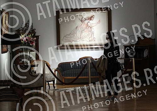 An exhibition of paintings by Momo Kapor 