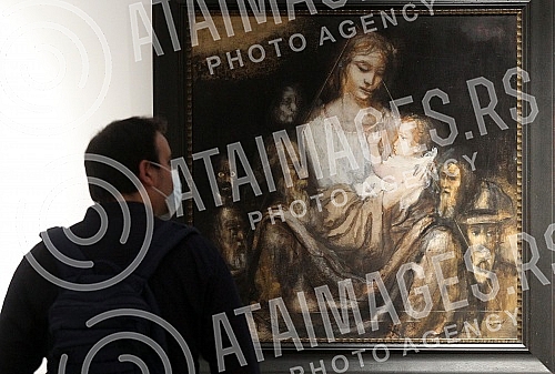 An exhibition of paintings by Momo Kapor 