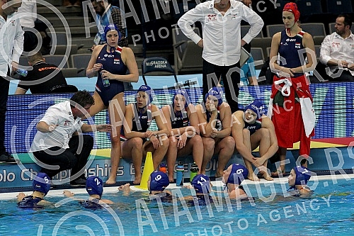 Evropsko prvenstvo u vaterpolu (European waterpolo championships - 32nd for men and 16th for women). Final match, for gold medal - Netherland vs Hungary