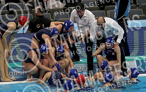 Evropsko prvenstvo u vaterpolu (European waterpolo championships - 32nd for men and 16th for women). Final match, for gold medal - Netherland vs Hungary