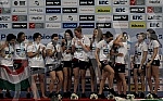 Evropsko prvenstvo u vaterpolu (European waterpolo championships - 32nd for men and 16th for women) Ceremoija dodele medalja u konkurenciji devojaka. 