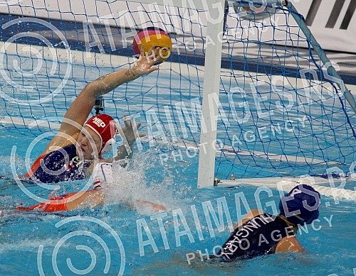 Evropsko prvenstvo u vaterpolu (European waterpolo championships - 32nd for men and 16th for women). Final match, for gold medal - Netherland vs Hungary
