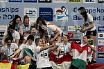 Evropsko prvenstvo u vaterpolu (European waterpolo championships - 32nd for men and 16th for women) Ceremoija dodele medalja u konkurenciji devojaka. 