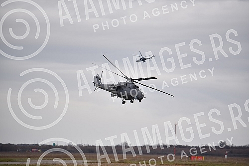 The President of the Republic of Serbia, Aleksandar Vucic, is staying in the Nisava District, and on the third day he visited the Military Airport 