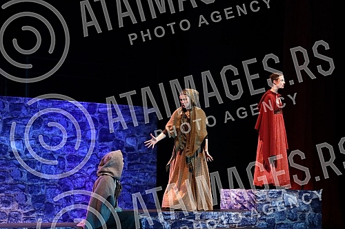 The premiere of the play 