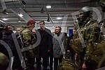 The President of the Republic of Serbia, Aleksandar Vucic, is staying in the Nisava District, and on the third day he visited the Military Airport 