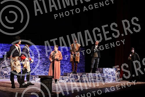 The premiere of the play 