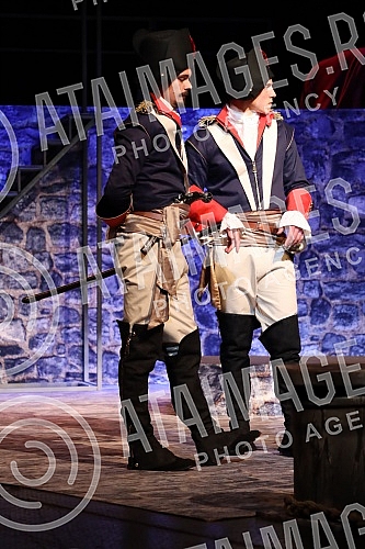 The premiere of the play 