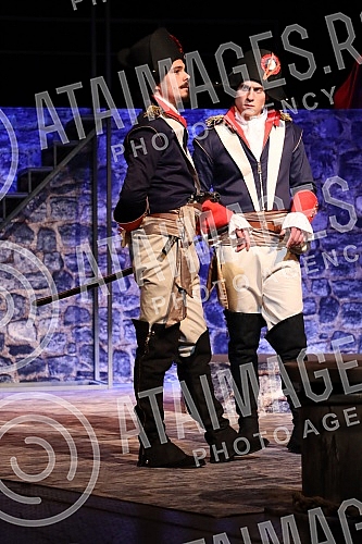 The premiere of the play 