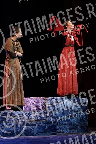 The premiere of the play 