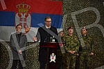 The President of the Republic of Serbia, Aleksandar Vucic, is staying in the Nisava District, and on the third day he visited the Military Airport 
