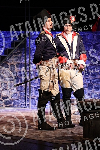 The premiere of the play 