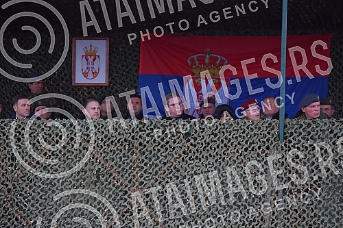 The President of the Republic of Serbia, Aleksandar Vucic, is staying in the Nisava District, and on the third day he visited the Military Airport 