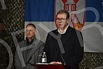 The President of the Republic of Serbia, Aleksandar Vucic, is staying in the Nisava District, and on the third day he visited the Military Airport 