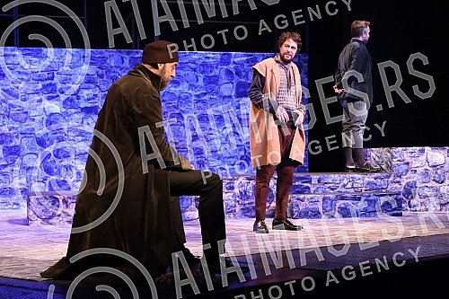 The premiere of the play 