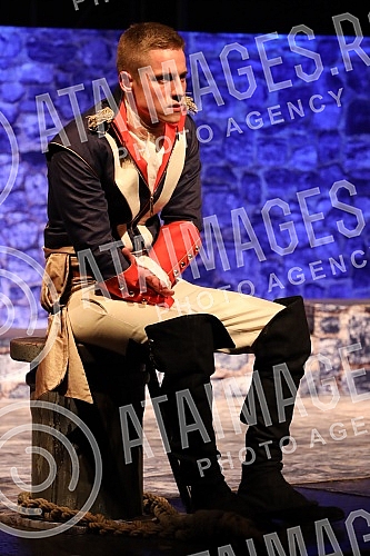 The premiere of the play 