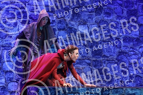 The premiere of the play 