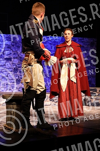 The premiere of the play 