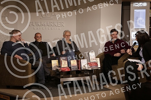 The forum on the occasion of the hundredth anniversary of the birth of Dobrica Cosic was held in the Delfi SKC bookstore.Tribina povodom stotinu godina od rodjenja Dobrice Cosica  odrzana je u knjizari Delfi SKC.