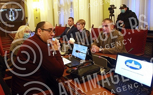 Session of the Committee on Justice, State Administration and Local Self-Government was held in the House of the National Assembly. Sednica Odbora za pravosudje, drzavnu upravu i lokalnu samoupravu odzana je u Domu Narodne skupstine.