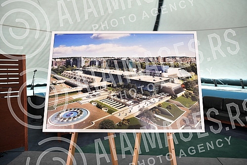 In the Sava Center, Delta Holding marked the beginning of the reconstruction of that congress center.U Sava centru kompanja Delta holding obelezila je pocetak rekonstrukcije tog kongresnog centra.