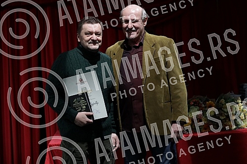  The Terazije Theater hosted a celebration on the occasion of the theater's 72nd birthday, and on that occasion, annual awards, certificates of appreciation and a special award for acting prowess 