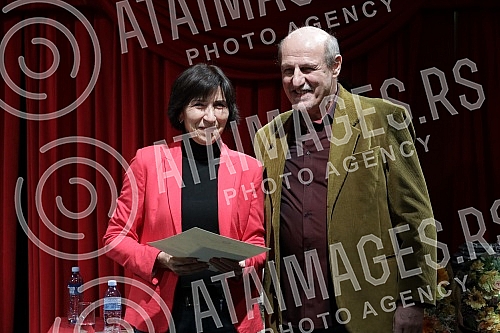  The Terazije Theater hosted a celebration on the occasion of the theater's 72nd birthday, and on that occasion, annual awards, certificates of appreciation and a special award for acting prowess 