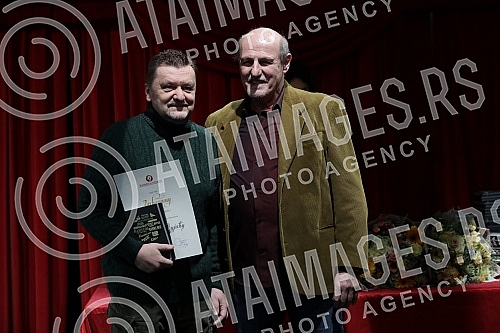  The Terazije Theater hosted a celebration on the occasion of the theater's 72nd birthday, and on that occasion, annual awards, certificates of appreciation and a special award for acting prowess 