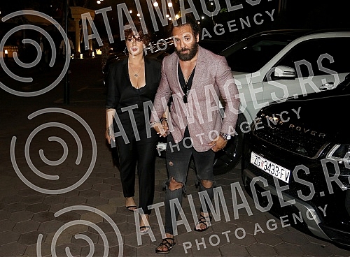 Celebration of the 18th birthday of the son of Boban Rajovic, Andrija Rajovic.Proslava 18. rodjendana sina Bobana Rajovica, Andrije Rajovica. 