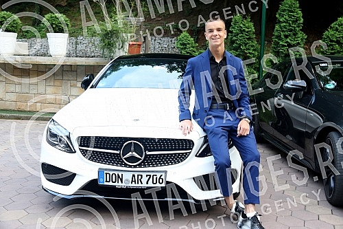 Celebration of the 18th birthday of the son of Boban Rajovic, Andrija Rajovic.Proslava 18. rodjendana sina Bobana Rajovica, Andrije Rajovica.