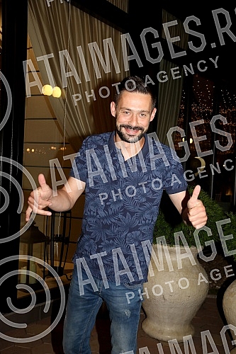 Celebration of the 18th birthday of the son of Boban Rajovic, Andrija Rajovic.Proslava 18. rodjendana sina Bobana Rajovica, Andrije Rajovica.