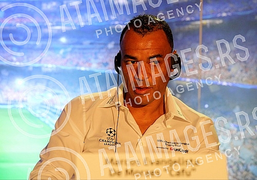 UEFA Champions League Trophy Tour, presented by UniCredit held in Barutana.Trofej UEFA Lige sampiona predstavljen u Barutani na Kalemegdanu.