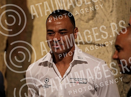 UEFA Champions League Trophy Tour, presented by UniCredit held in Barutana.Trofej UEFA Lige sampiona predstavljen u Barutani na Kalemegdanu.