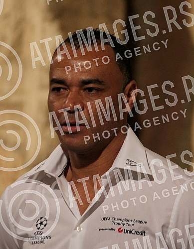 UEFA Champions League Trophy Tour, presented by UniCredit held in Barutana.Trofej UEFA Lige sampiona predstavljen u Barutani na Kalemegdanu.