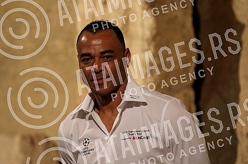 UEFA Champions League Trophy Tour, presented by UniCredit held in Barutana.Trofej UEFA Lige sampiona predstavljen u Barutani na Kalemegdanu.