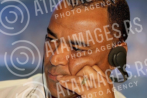 UEFA Champions League Trophy Tour, presented by UniCredit held in Barutana.Trofej UEFA Lige sampiona predstavljen u Barutani na Kalemegdanu.