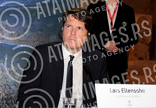 UEFA Champions League Trophy Tour, presented by UniCredit held in Barutana.Trofej UEFA Lige sampiona predstavljen u Barutani na Kalemegdanu.