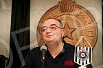Promotion of new head coach in KK Partizan - Dusko Vujosevic held on stadium Partizan.Promocija novog trenera KK Partizan - Duska Vujosevica odrzana na stadionu Partizana. 