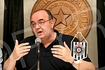 Promotion of new head coach in KK Partizan - Dusko Vujosevic held on stadium Partizan.Promocija novog trenera KK Partizan - Duska Vujosevica odrzana na stadionu Partizana. 