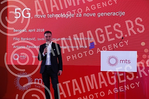 At the Belgrade Fair MTS company presented the possibilities of 5G technology.Na Beogradskom sajmu kompanija MTS predstavila je mogucnosti tehnologije 5G.