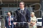 The President of the Republic of Serbia, Aleksandar Vucic, attended the handover of 26 specialized vehicles for the transport of vaccines and medical personnel procured with IPA 2020 funds through the EU Local Development Project (EU PRO PLUS), imple