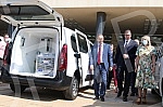 The President of the Republic of Serbia, Aleksandar Vucic, attended the handover of 26 specialized vehicles for the transport of vaccines and medical personnel procured with IPA 2020 funds through the EU Local Development Project (EU PRO PLUS), imple