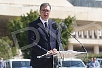 The President of the Republic of Serbia, Aleksandar Vucic, attended the handover of 26 specialized vehicles for the transport of vaccines and medical personnel procured with IPA 2020 funds through the EU Local Development Project (EU PRO PLUS), imple