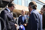 The President of the Republic of Serbia, Aleksandar Vucic, attended the handover of 26 specialized vehicles for the transport of vaccines and medical personnel procured with IPA 2020 funds through the EU Local Development Project (EU PRO PLUS), imple