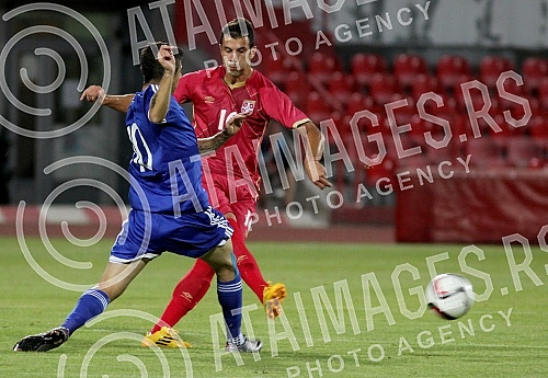 Friendly football match between national teams of Serbia and Israel played at Karadjordje stadium.Prijateljski susret izmedju nacionalnih timova Srbije i Izraela odigran na stadionu 