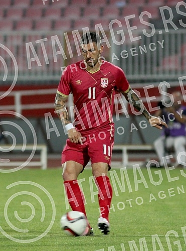 Friendly football match between national teams of Serbia and Israel played at Karadjordje stadium.Prijateljski susret izmedju nacionalnih timova Srbije i Izraela odigran na stadionu 
