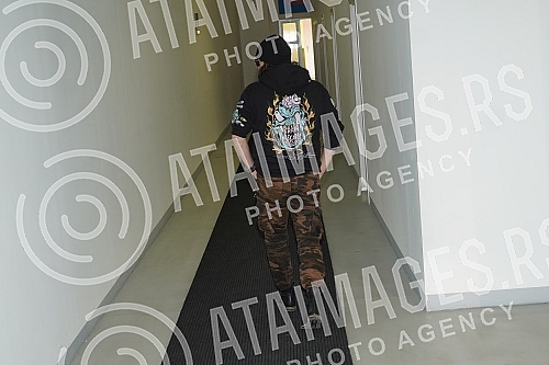 Press conference at the Hype Production Film Studio at the Belgrade Fair, where Aleksandar Vuksanovic - Aca Lukas and Sasa Mirkovic spoke about the conflict with RTS.Konferencija za medije u filmskom studiju Hype produkcije na Beogradskom sajmu na 