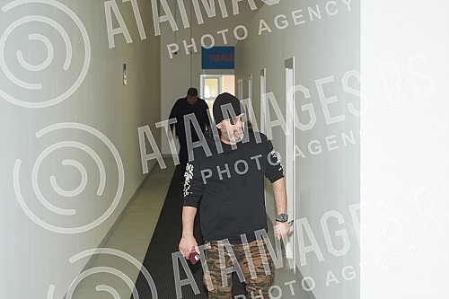 Press conference at the Hype Production Film Studio at the Belgrade Fair, where Aleksandar Vuksanovic - Aca Lukas and Sasa Mirkovic spoke about the conflict with RTS.Konferencija za medije u filmskom studiju Hype produkcije na Beogradskom sajmu na 