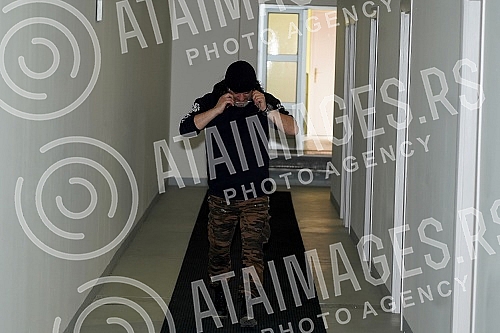 Press conference at the Hype Production Film Studio at the Belgrade Fair, where Aleksandar Vuksanovic - Aca Lukas and Sasa Mirkovic spoke about the conflict with RTS.Konferencija za medije u filmskom studiju Hype produkcije na Beogradskom sajmu na 